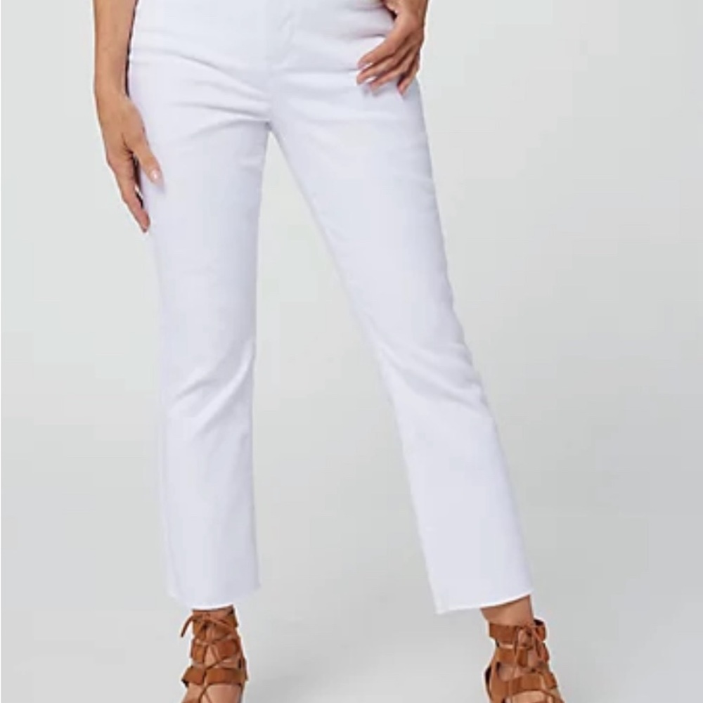 NYDJ 16W BNWT Slim Bootcut Ankle with Fray Hems